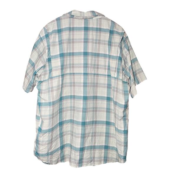 Columbia Mens Plaid Button Up - Blue - Size Large - Picture 2 of 14